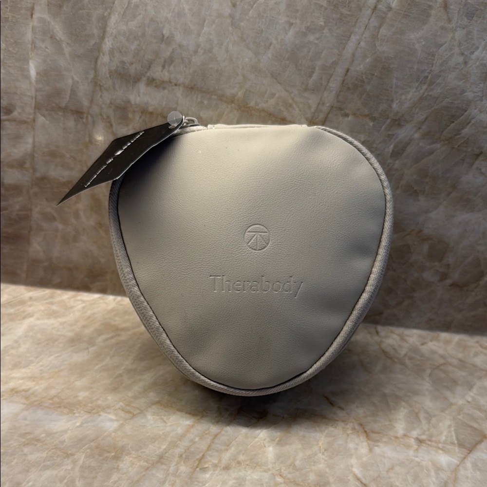 Therabody Light Gray Travel Pouch